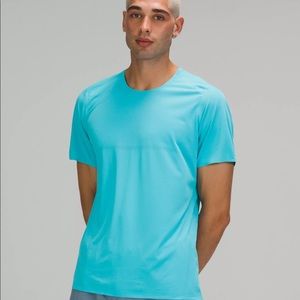 Lululemon Men’s Fast and Free Short Sleeve Electric Turquoise